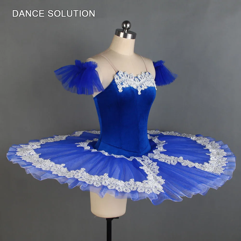 Adult Ballerina Performance Ballet Tutu Costume Velvet Bodice with 7 Layers of Tulle Skirt Women's Ballet Tutu Costumes BLL120