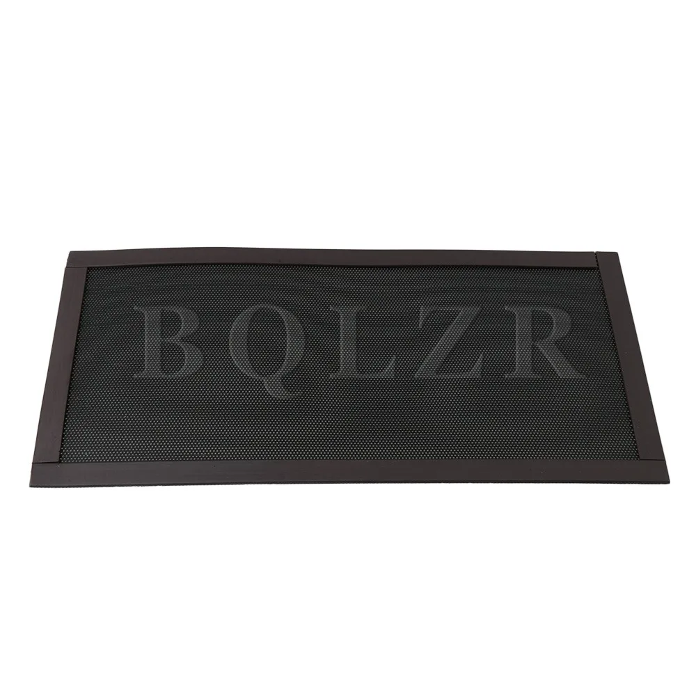 BQLZR 12x24cm Black Magnetism Filter Mesh for Electronic Product