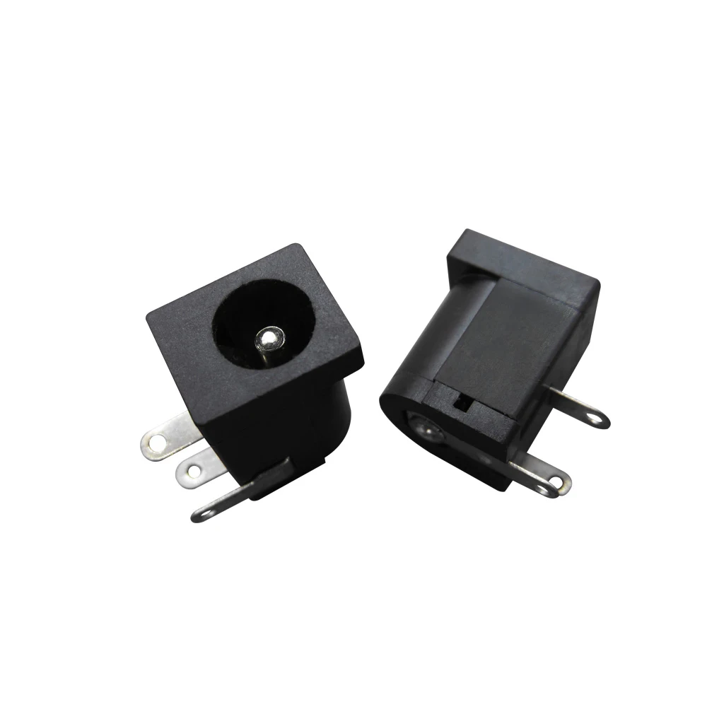 100 قطعة/الوحدة عالية الجودة DC جاك DC-005 2.0 DC005 الطاقة المقبس ، 5.5 مللي متر 2.1 مللي متر شقة رئيس قوة أنثى التوصيل 5.5x2.1 مللي متر ، توريد جاك