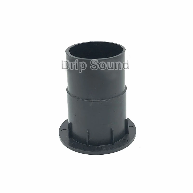 2pcs Speaker Port Tube Bass Subwoofer Audio Reflex Tube Loudspeaker Box Vent 40x55mm #Black