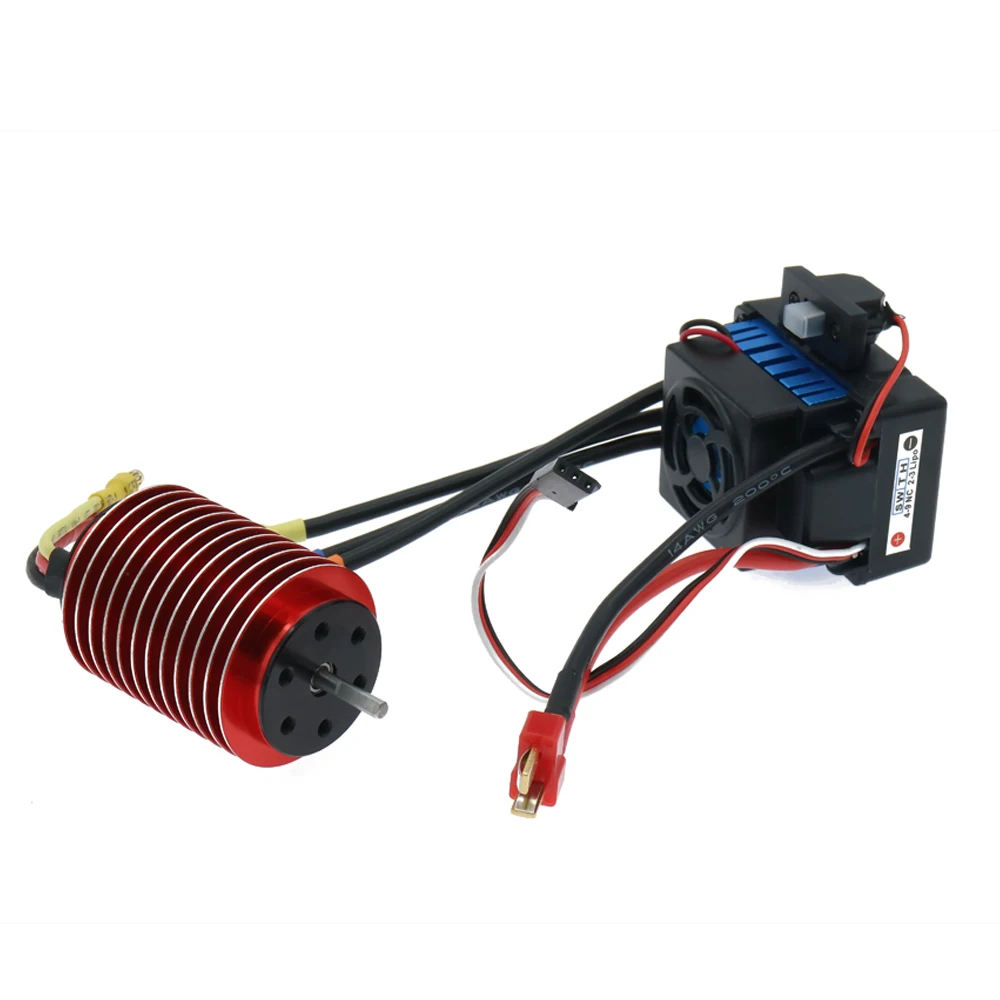 

1Set 45A Waterproof Esc Electronic Speed Controller +3650 Kv4000/3300 Brushless Motor Inrunner Combo For Rc Model Car Boat Hsp