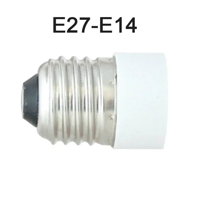 100PCS E27 to E14 Socket Light Bulb Lamp Holder Adapter Plug Extender Lampholder LC002