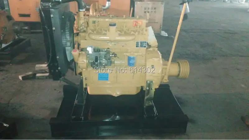 ZH4100P fixed Power 40kw 54.4Hp 2000rmp weifang diesel engine with clutch connecting