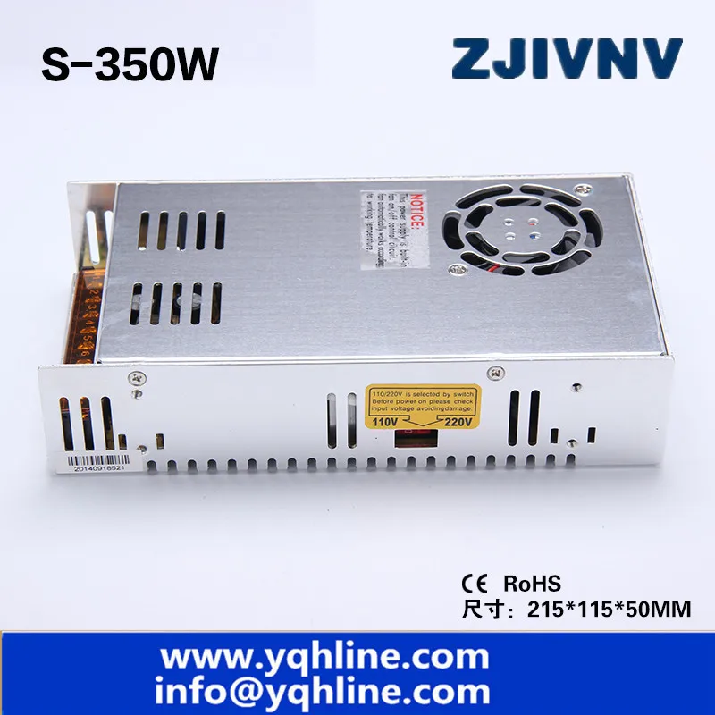 Free shipping high quality s-350-15 350W 15V 23.2A Single Output Switching power supply for LED Strip light AC to DC