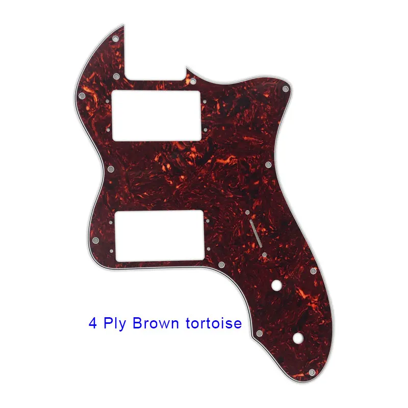 Guitar Parts - For Classic Series \'72 Telecaster Tele Thinline Guitar Pickguard Scratch Plate With Wide Range Humbucker Pickups