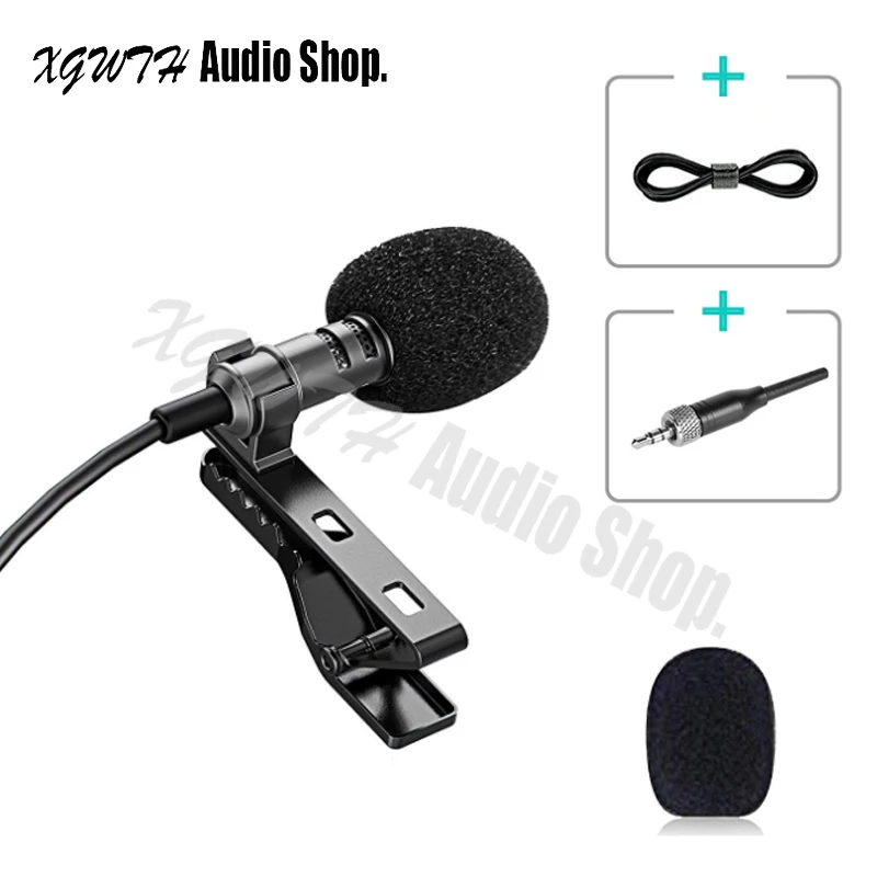 Wireless Lavalier Lapel Cardioid Uni-directional Microphone For Sennheiser G1 G2 G3 EW100 EW300 EW500 BodyPack Transmitter