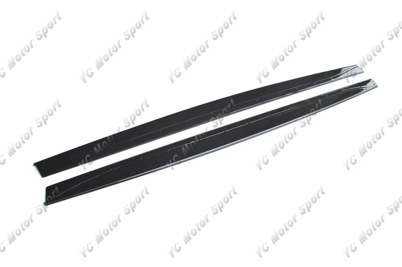 Car Accessories Carbon Fiber MP Style Side Skirt Extension Underboard Fit For 2014-2017 F82 F83 M4 Side Skirts