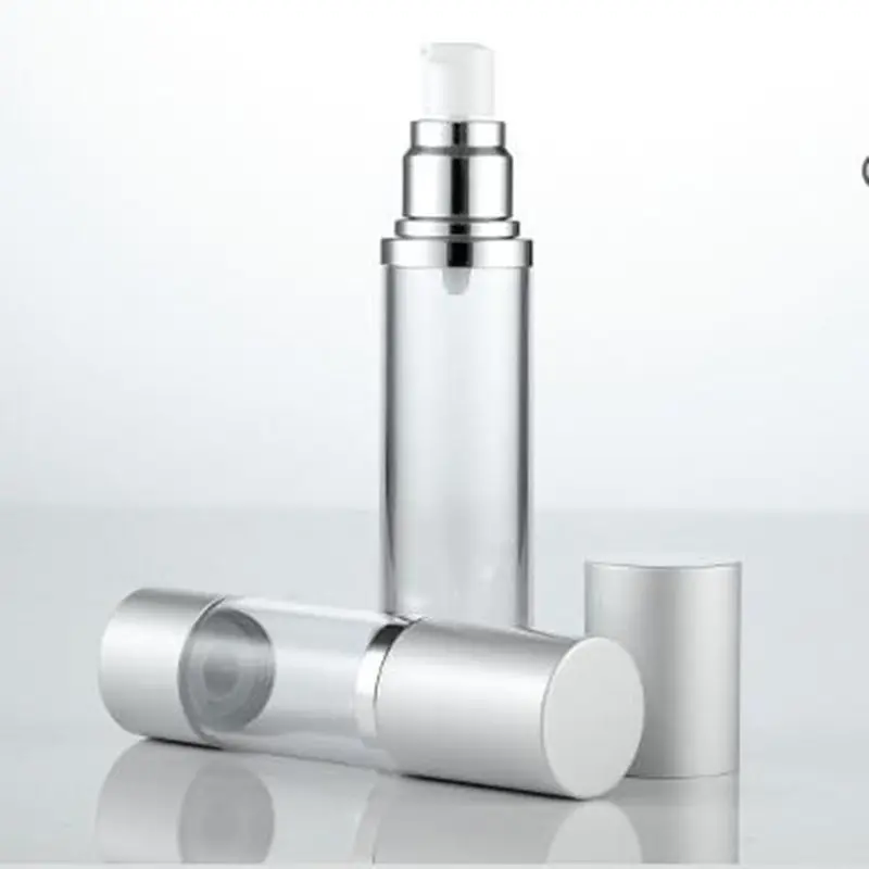 15/30/50/100ml Airless Perfume Bottle Cosmetic Vacuum Flask Pump Bottle High Quality Emulsion Bottle Essence Vials F20171040