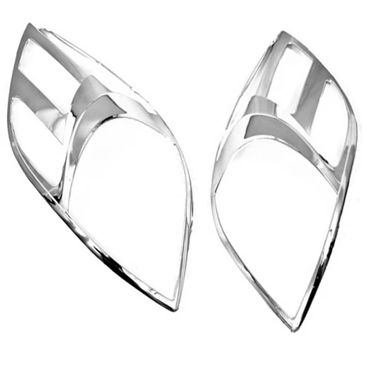 

Chrome Styling Head Light Cover For Toyota Yaris Second Generation 2005-2011 Hatchback