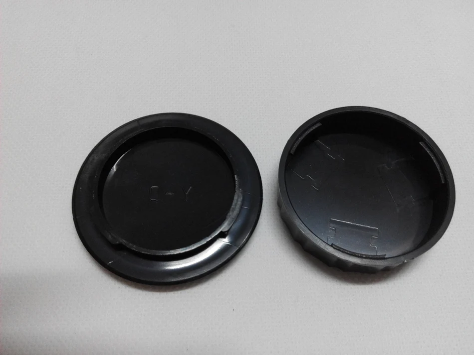 NP3212 Set von Professionelle Hinten Objektiv Kappe und Kamera Körper Kappe für C-Y