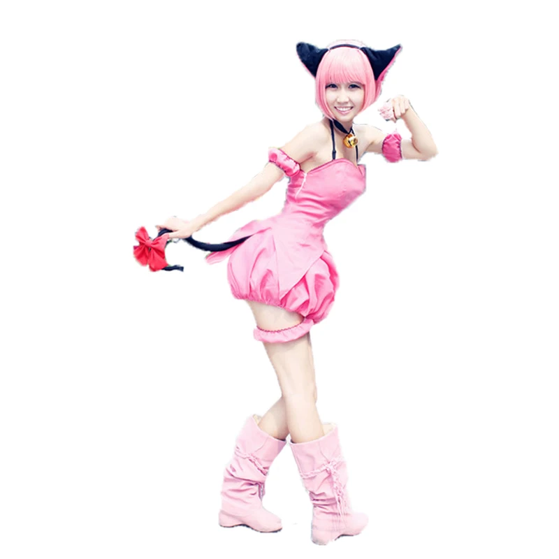 Eshop Ichigo (Biến Hình) Trang Phục Hóa Trang Từ Tokyo Mew Mew Cosplay Anime Carnival Trang Phục