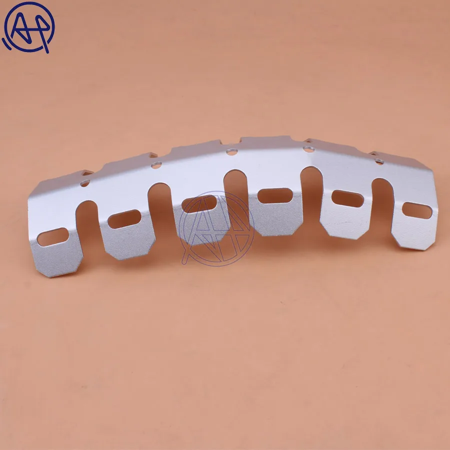 Universal Motorcycle Exhaust Muffler Pipe Protector Heat Shield Cover For Honda Suzuki Harley Chopper