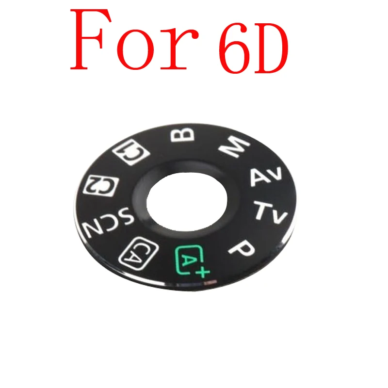 Tag plate nameplate Camera repair parts For Canon 5D3 60D 70D 6D 80D  7D2 5Ds 5DSR mode dial pad turntable patch