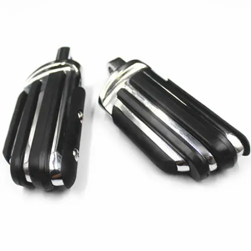 Motorcycle Front Rear Footpeg Foot pegs Aluminum Footrests For Harley Dyna softai Fatboy Electra Street Glide Sportster XL