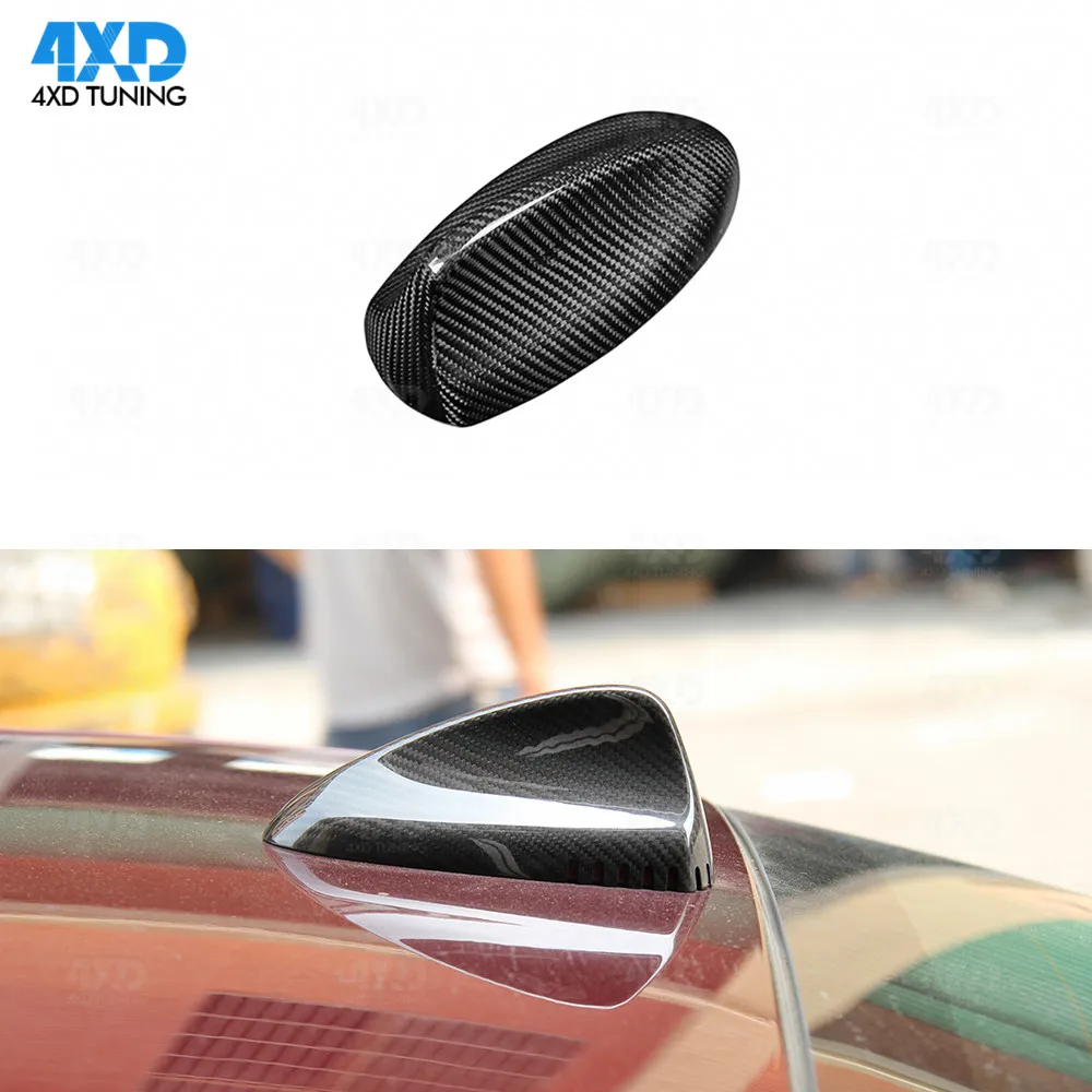 Carbon Antenna Cover For Alfa Romeo Giulia Roof Shark Fin Antenna cover Trim 2015 2016 2017 2018 2019 styling 4-Doors Sedan