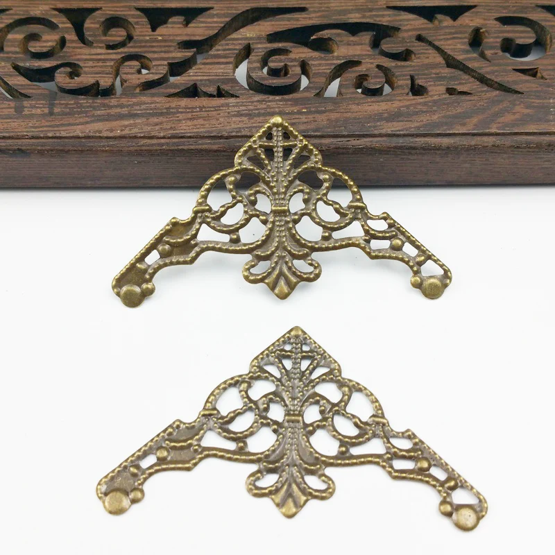 20pcs 58mm Filigree Triangl  W - Embellish Craft 评论和价格