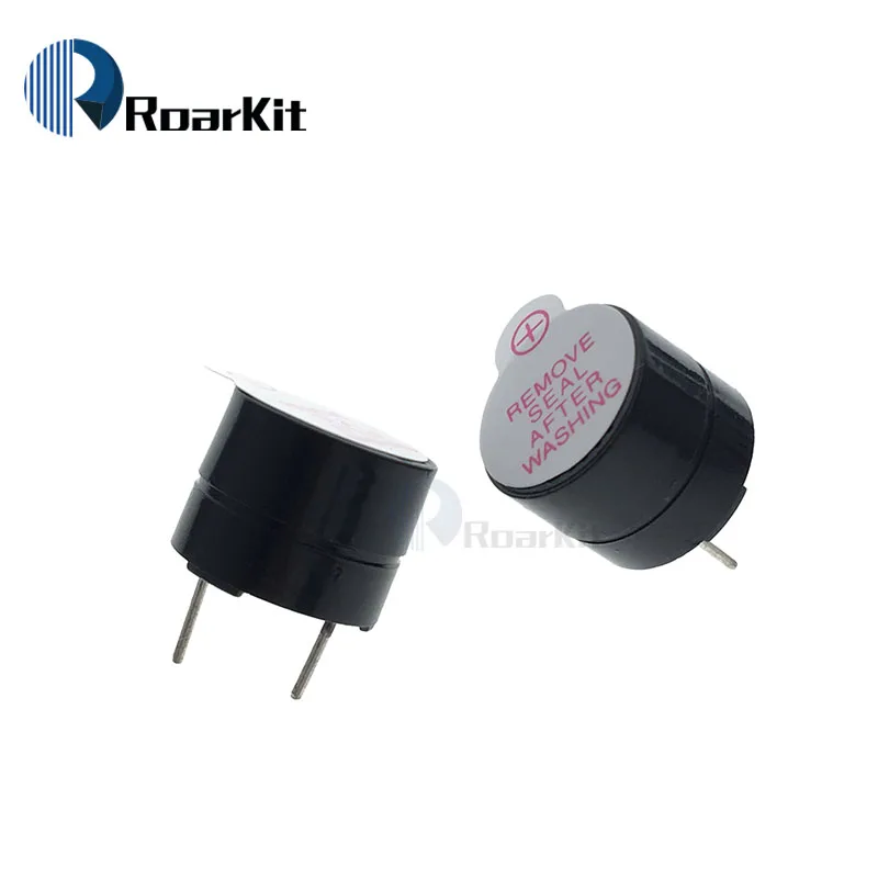 Imagem -04 - Mini Campainhas Piezo Ativo Buzzer Ativo Longo Tone Bip Contínuo Alarme Magnético Apto para Arduino Faça Você Mesmo Electro 12 mm 3v 10 Pcs