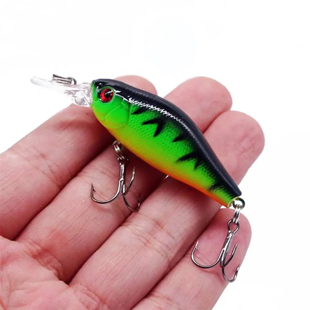 1PCS 8g 7cm Crankbait Fishing Lure Artificial Crank Hard Bait Plastic Lifelike Swimbait Fishing Wobblers Japan Fish Lures