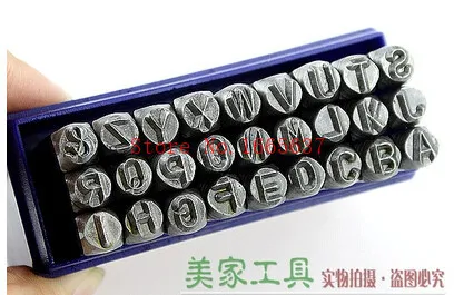 

FREE SHIPPINJG 27pc alloy steel 3mm metal letter punch stamping set, jewelry letter punch,hardness tenacity,jewelry letter stamp