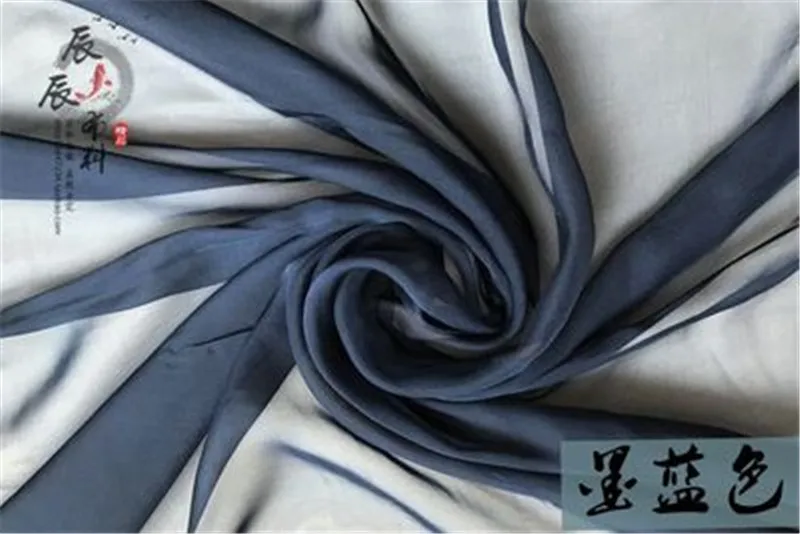 150CM Width Good Chiffon Fabric 100% Polyester Chiffon Fabric White For DIY Girl Silk Dress Skirt Curtain 20 Colours Chiffon