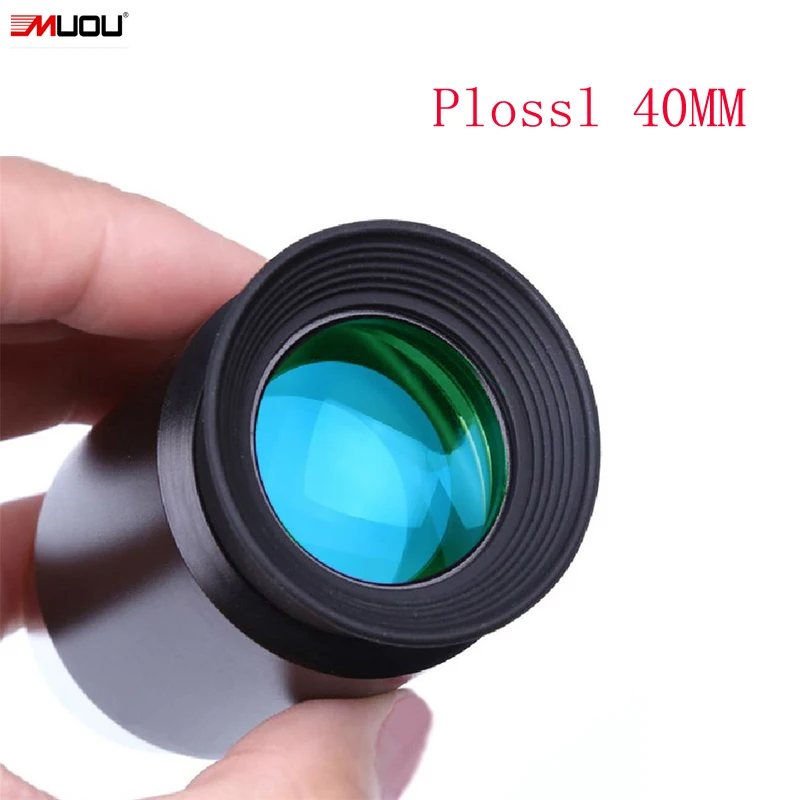 

MUOU 40MM Plossl Eyepiece Telescope 1.25" - 4-element Plossl Design - Threaded for Standard Astronomy Filters 40mm 1.25inch