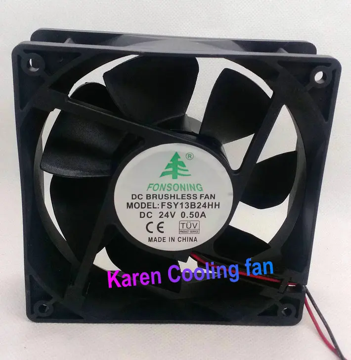 

New original FONSONING FSY13B24HH 120*120*38 24V 0.5A 12cm Ball Bearing Inverter cooling fan