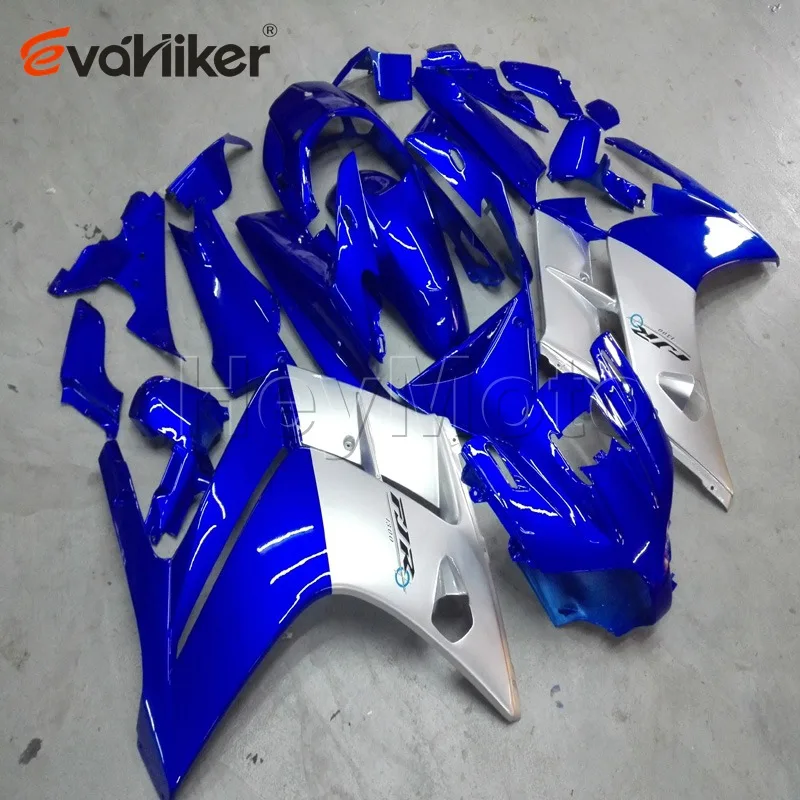 

motorcycle fairings for FJR1300 2002 2003 2004 2005 2006 blue silver ABS plastic motor panels kit