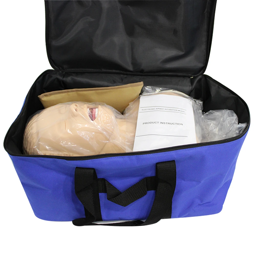 Intubation Manikin Study Teaching Model Airway Management Trainer PVC With Teeth