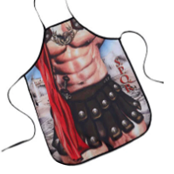 Sexy Kitchen Apron For Woman And Man Cartoon BBQ Party Apron Kitchen Gadgets Kitchen Dinner Party Baking Aprons CWQ042