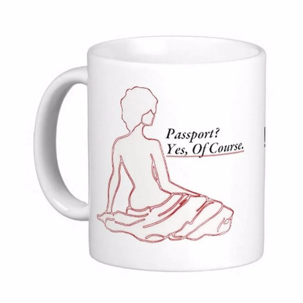 Passport Diamondback Woman High Quality White Coffee Mugs Tea Mug Customize Gift By LVSURE Ceramic Mug Travel Coffee Mugs