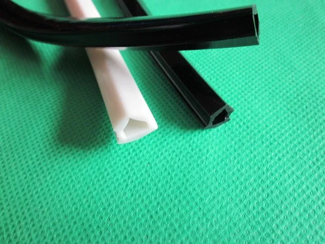 black/white/blue 20 series 6mm flat seal for 2020 3030 aluminum profile soft Slot Cover/Holder CNC C-Beam machine