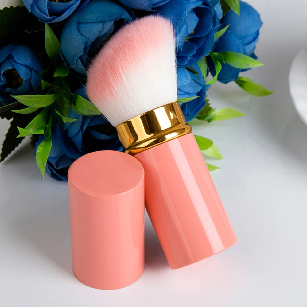 1pcs Professional Makeup Brushes Retractable Blusher Powder Foundation Face Eyes Concealer Kabuki Brush Cosmetic Tools