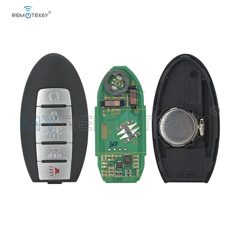 

REMTEKEY 5 Button Smart Key 433mhz 4A chip S180144310 for Nissan Murano 2015 Altima Maxima 2016 2017 2018 KR5S180144014