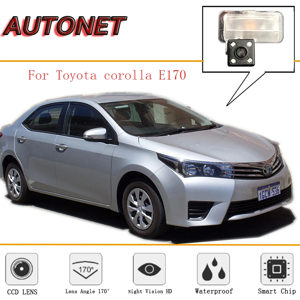 

AUTONET Rear View camera For Toyota corolla E170 2014~2018/CCD/Night Vision/Reverse Camera/Backup Camera/license plate camera