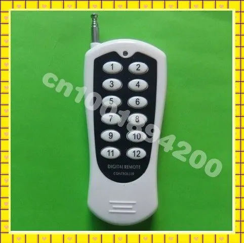 RF  wireless remote control /Radio Transmitter controller for wireless receiver 315MHZ 4.7M  12Button/Keys 2262/2264 100-500m