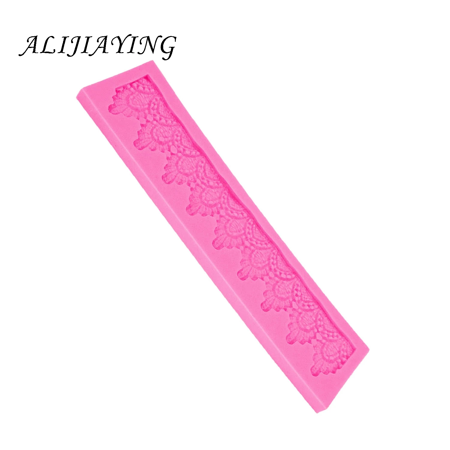 Long strip cake lace border curtain shape Sugarcraft Silicone Molds Gumpaste Chocolate Fondant Cake Decorating Tools D1340