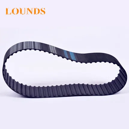 

Free Shipping 270H100 teeth 54 Width 25.4mmmm=1" length 685.80mm Pitch 12.7mm 270H 100 T Industrial timing belt 5pcs/lot