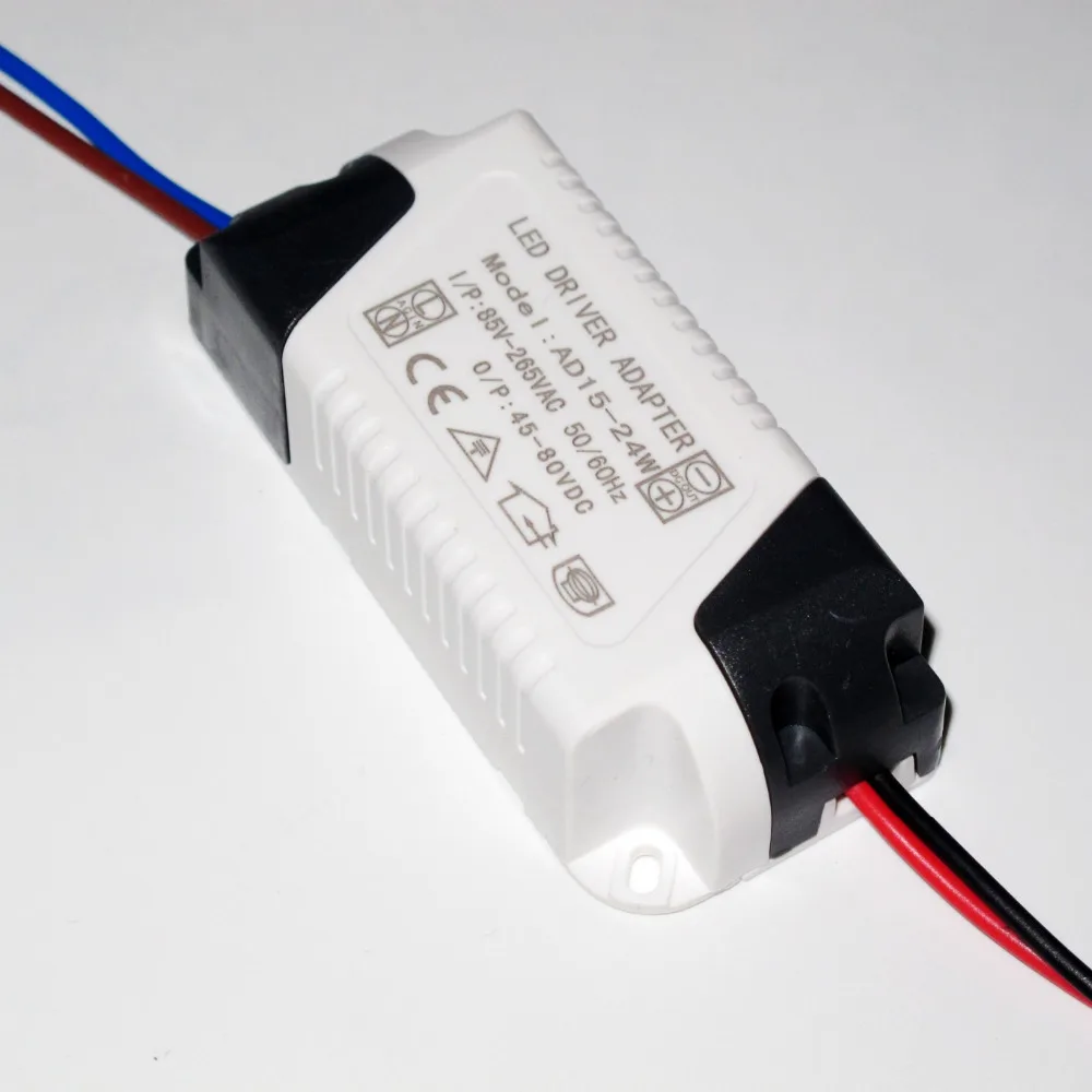 High quality 300mA  15-24x1W DC 45V ~ 80V Led Driver 15W 16W 18W 20W 21W 22W 23W 24W Power Supply AC 110V 220V for LED lights