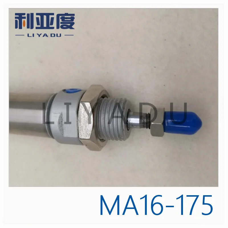 

MA16-175 stainless steel cylinder MA16X175 miniature 16mm Bore 175mm Stroke MA16*175-S-CA MA16*175-S-CM MA16*175-S-U