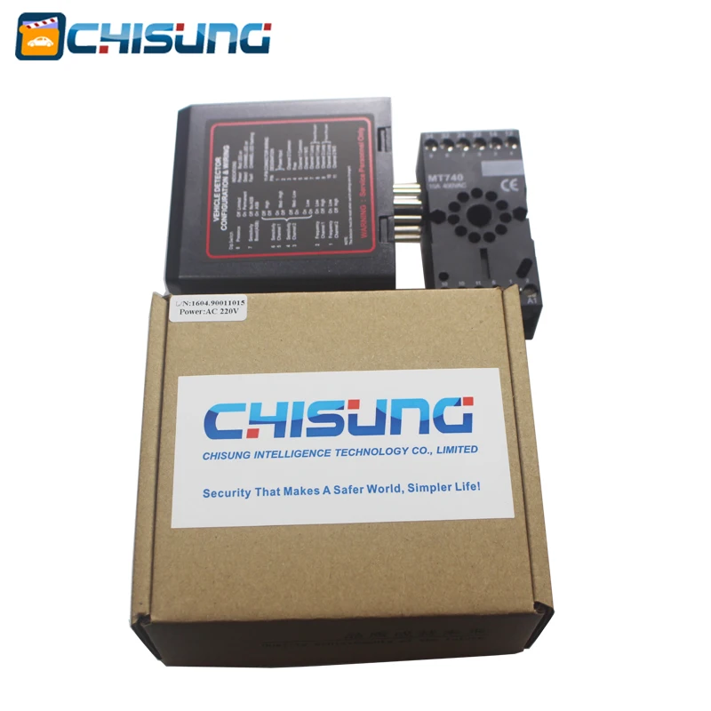 Chisung Car Park Barrier Loop Detectors PD132 Inductive Vehicle Loop Detector / Loop Sensor For Vehicle Access