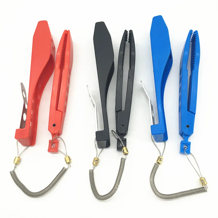 ABS Plastic Fishing Folidge Controller MC Folidge Peche Fishing Grip  Fish Lanyard  Clip Lock Switch Tightening Holder Gripper