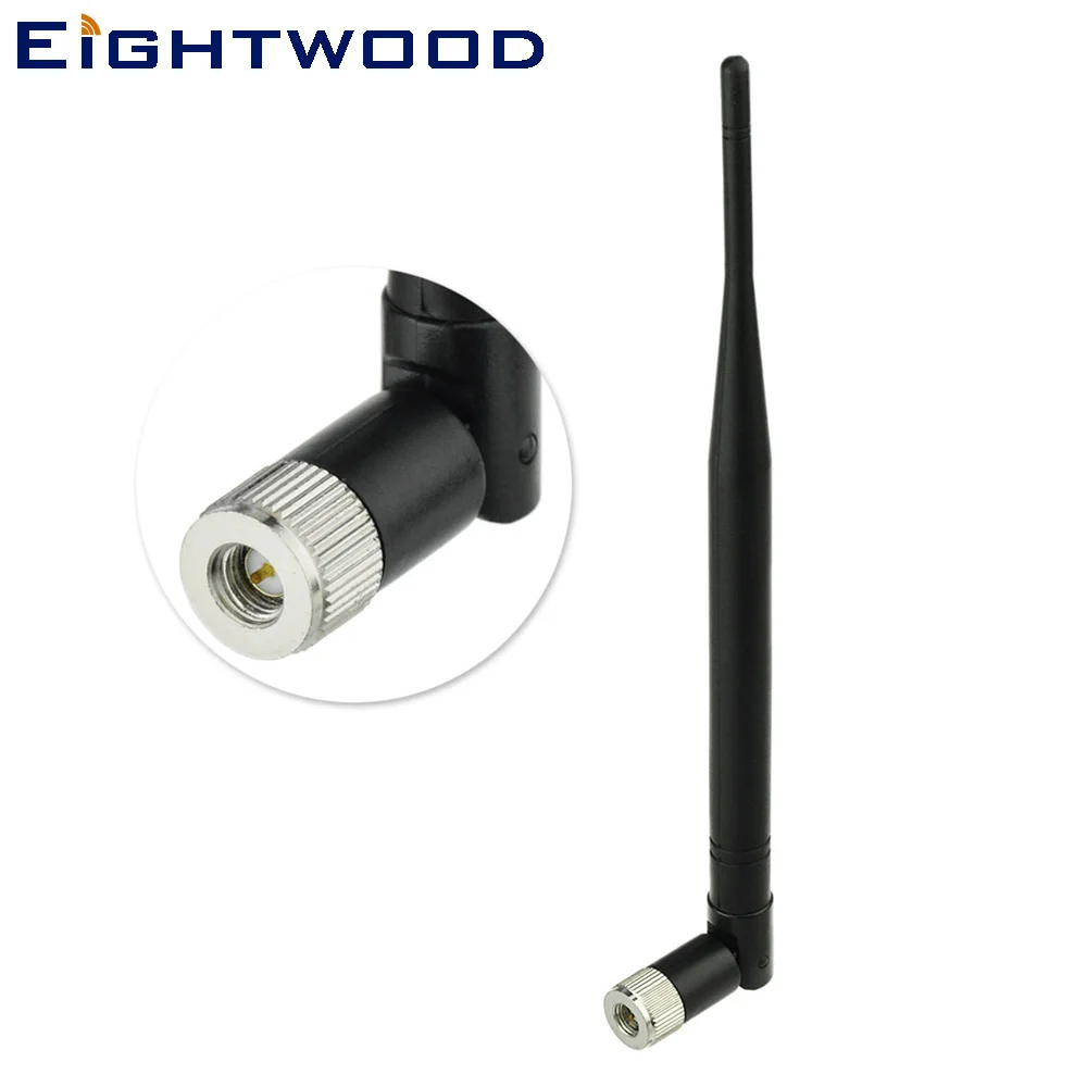 Eightwood 2200 MHz 3 dBi 3G 4G LTE Omnidirektionale Peitsche Externe Antenne SMA-Stecker Kompatibel mit Ericcson W21/W25 Router Booster