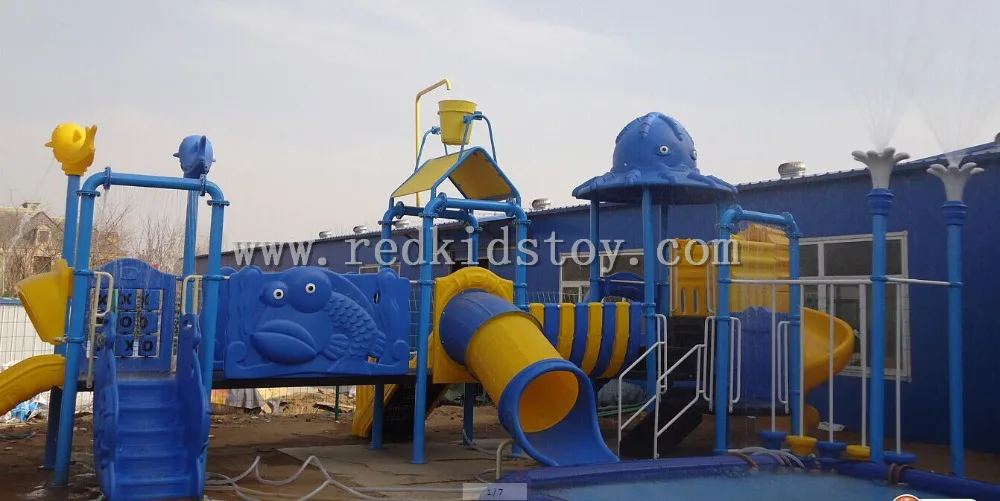 Swimming Pool Playground Water Park Playground With Water Splash System HZ5528a