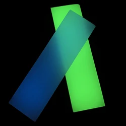 Moon Glow Luminescent scales Knife Handle Material Maker of HyperGlow glow in the dark, solar & thermal color changing materials