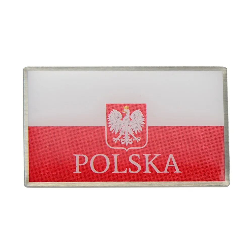 Polska Poland Flag Pin Badge