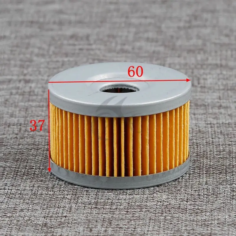 4 PCS Oil Filters For SUZUKI DR500 DR600 DR650S DR650SE DR750 DR800 LS650 Savage