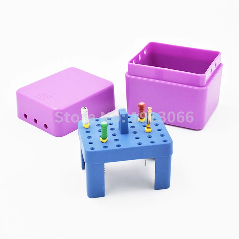 

3 шт., высококачественная коробка с 36 отверстиями для боров, кольцо Endo Block, дезинфекционная коробка