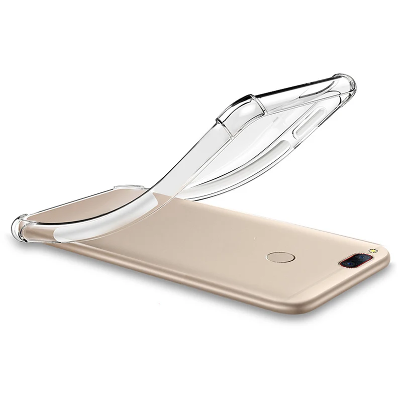 Coque For Nubia Z17 Mini S Case Capa Soft Transparent TPU Airbag drop Cover Phone Cases For Nubia Z 17 Mini S  back shell