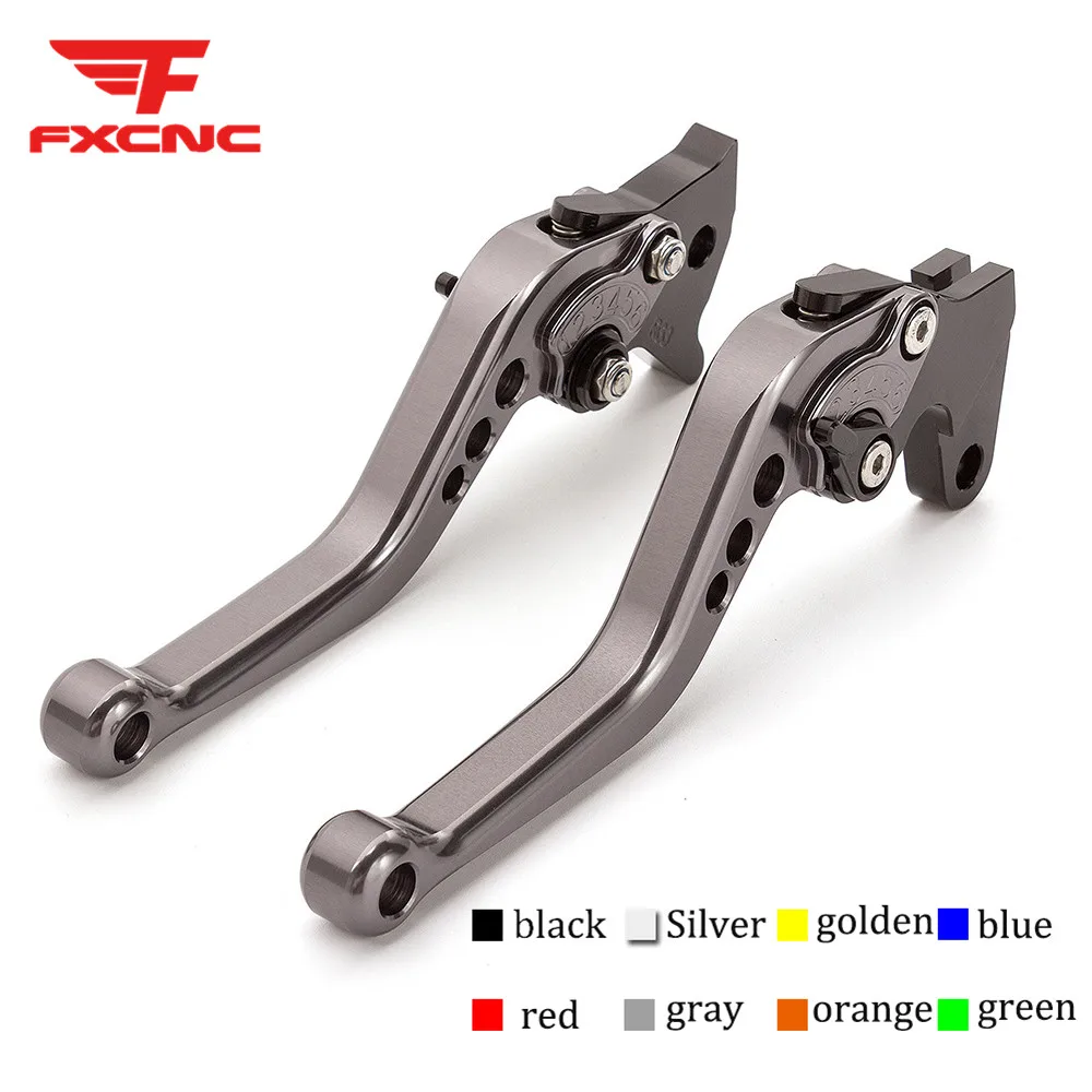 For Suzuki SV650 1999 - 2009 Aluminum CNC Short Long Motorcycle Adjustable Brake Clutch Levers Handle Set Motorcycle Accessories