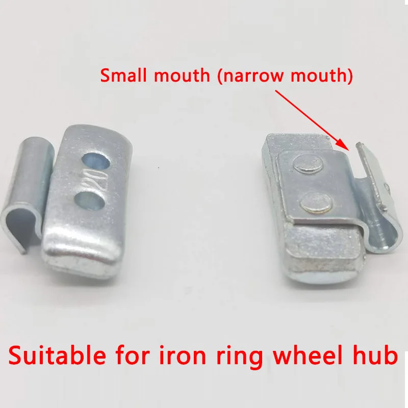 Iron hook wheel balance block 5g-30g small tyre balance block knock type hook weight block The tire weight